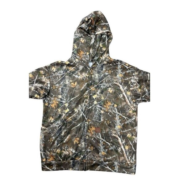SHEIN Women's Large Cool Lane Camo Jacket Full Zip Sweatshirt Hoodie w Pockets - Picture 3 of 6